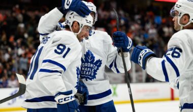 John Tavares scores with 5 seconds left in OT to lift Maple Leafs to 5-4 comeback win over Ducks