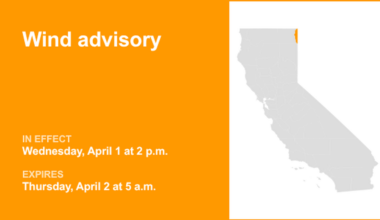 Wind advisory for Surprise Valley California for Wednesday and Thursday