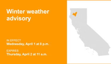 Winter weather advisory issued for Northern Trinity for Wednesday and Thursday