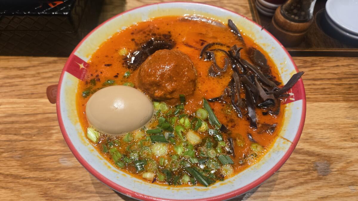 The red king at Ramen Nagi.