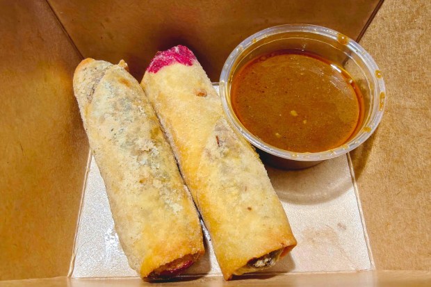 The Birria Eggroll served at the Kroft in Rancho Cucamonga. (Charlie Vargas, Orange County Register/SCNG)