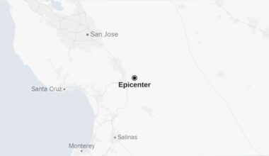 Map: Small Earthquake Shakes Northern California