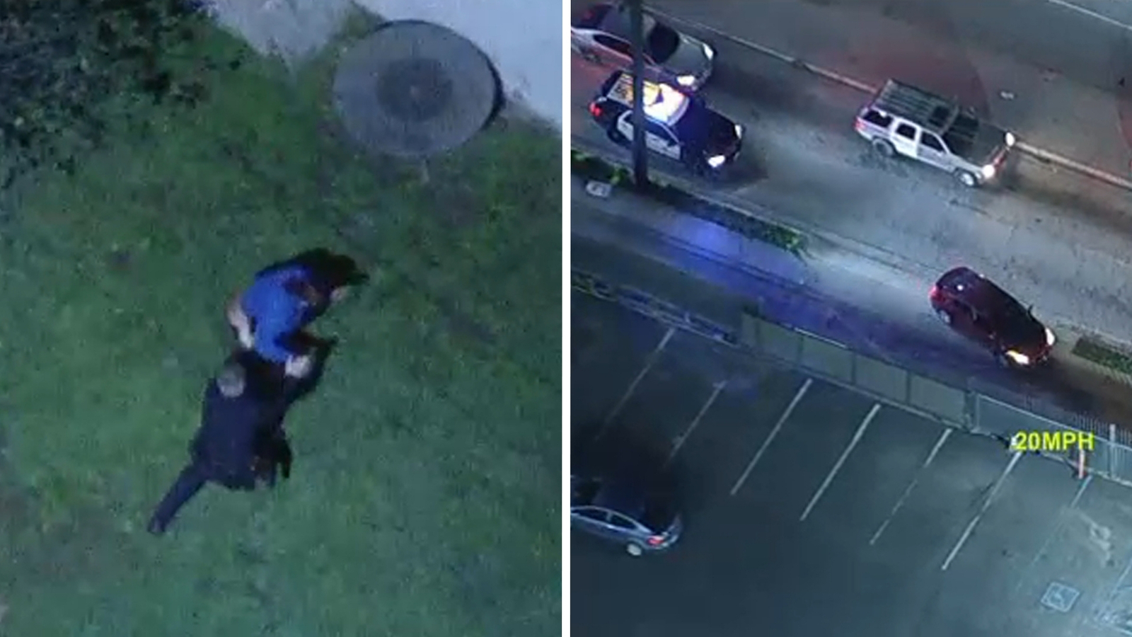 2 women taken into custody after wild chase with Los Angeles police ends in Long Beach