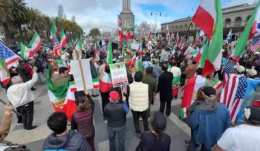 War in Iran: Bay Area Iranian community takes to streets of San Francisco in celebration, hope for regime change