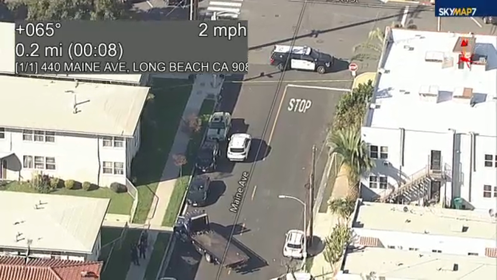 Toddler dies after being struck by car in Long Beach; 2 other pedestrians, including a child, also hurt, according to police
