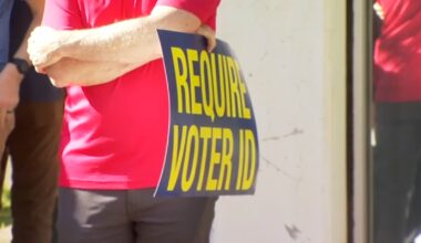 Voter ID rally held outside elections office in Downtown Fresno