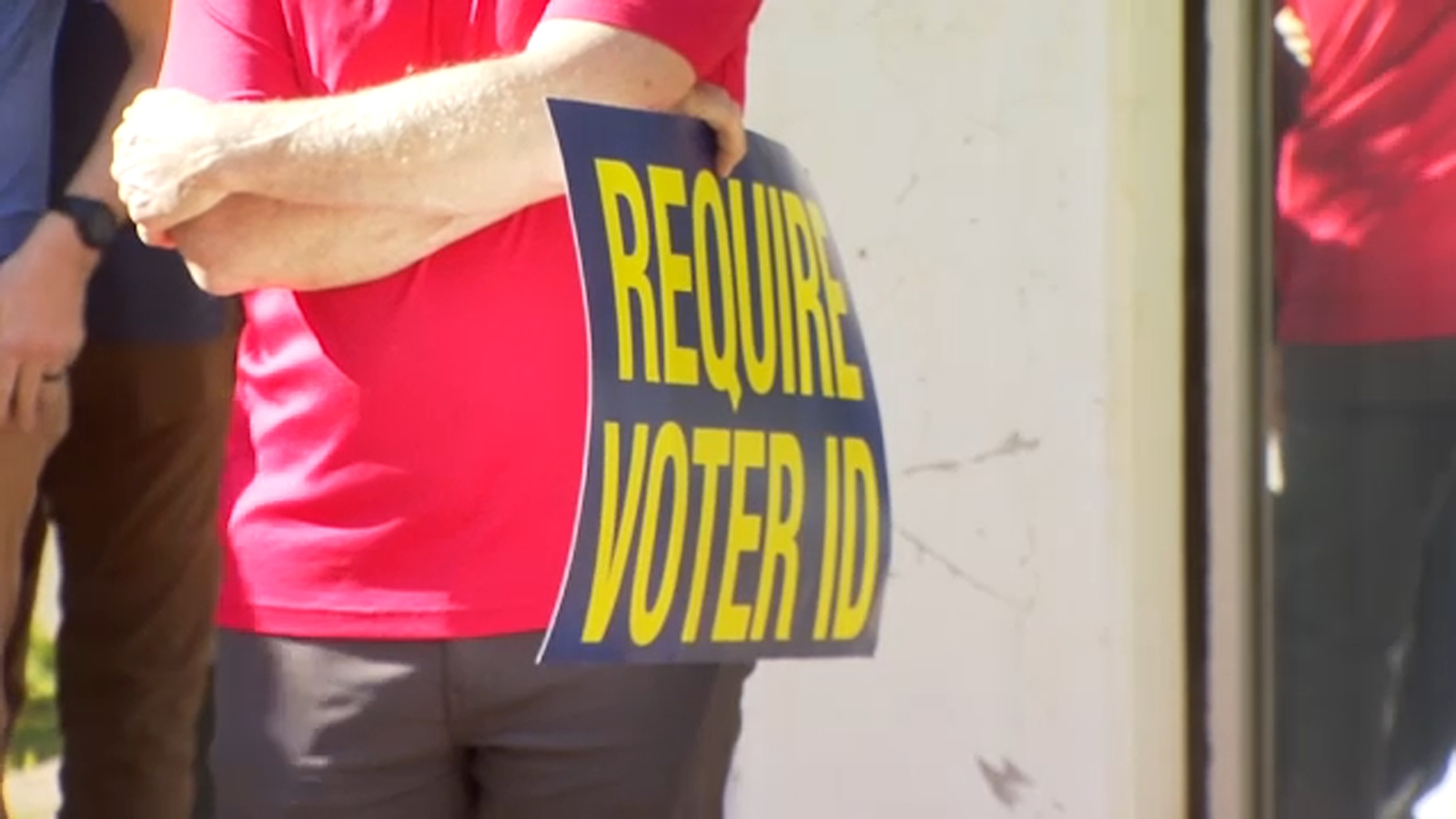 Voter ID rally held outside elections office in Downtown Fresno