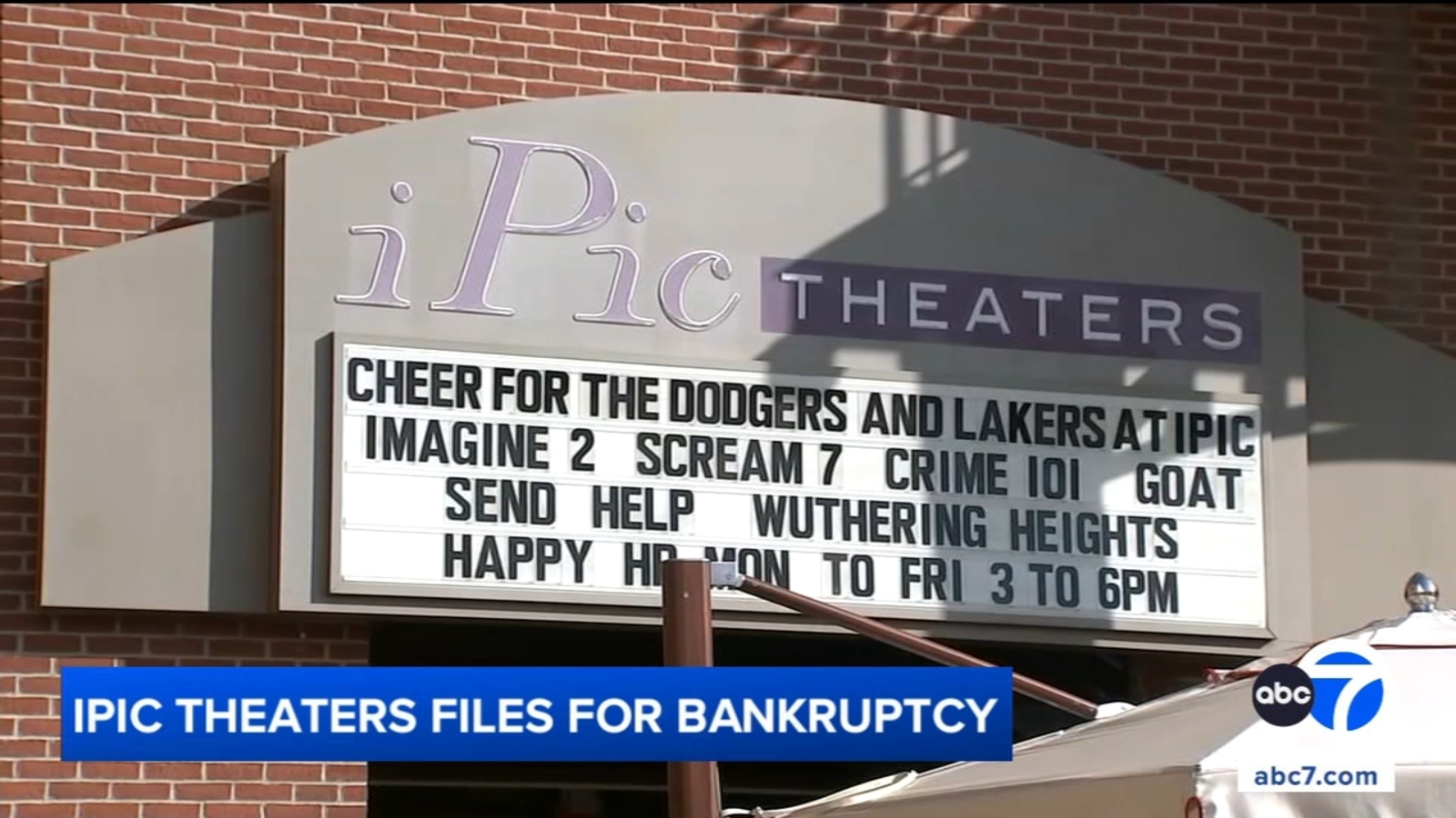 IPIC Theaters files for bankruptcy for second time in 7 years, plans to close Westwood and Pasadena locations