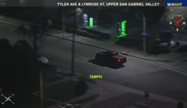 Chase: Pickup truck driver leading authorities on wild pursuit through LA