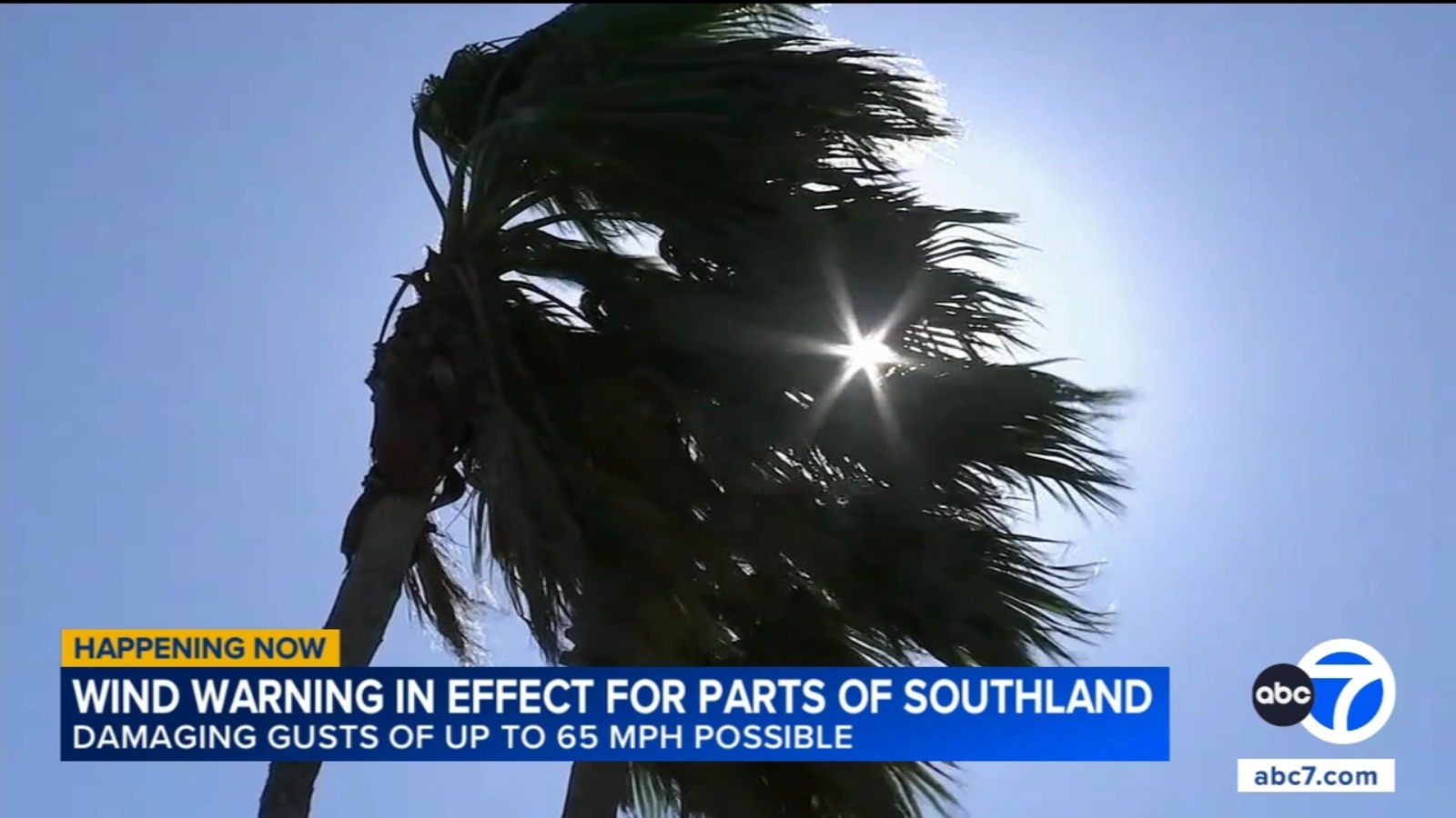 Winds expected to batter Southern California through weekend