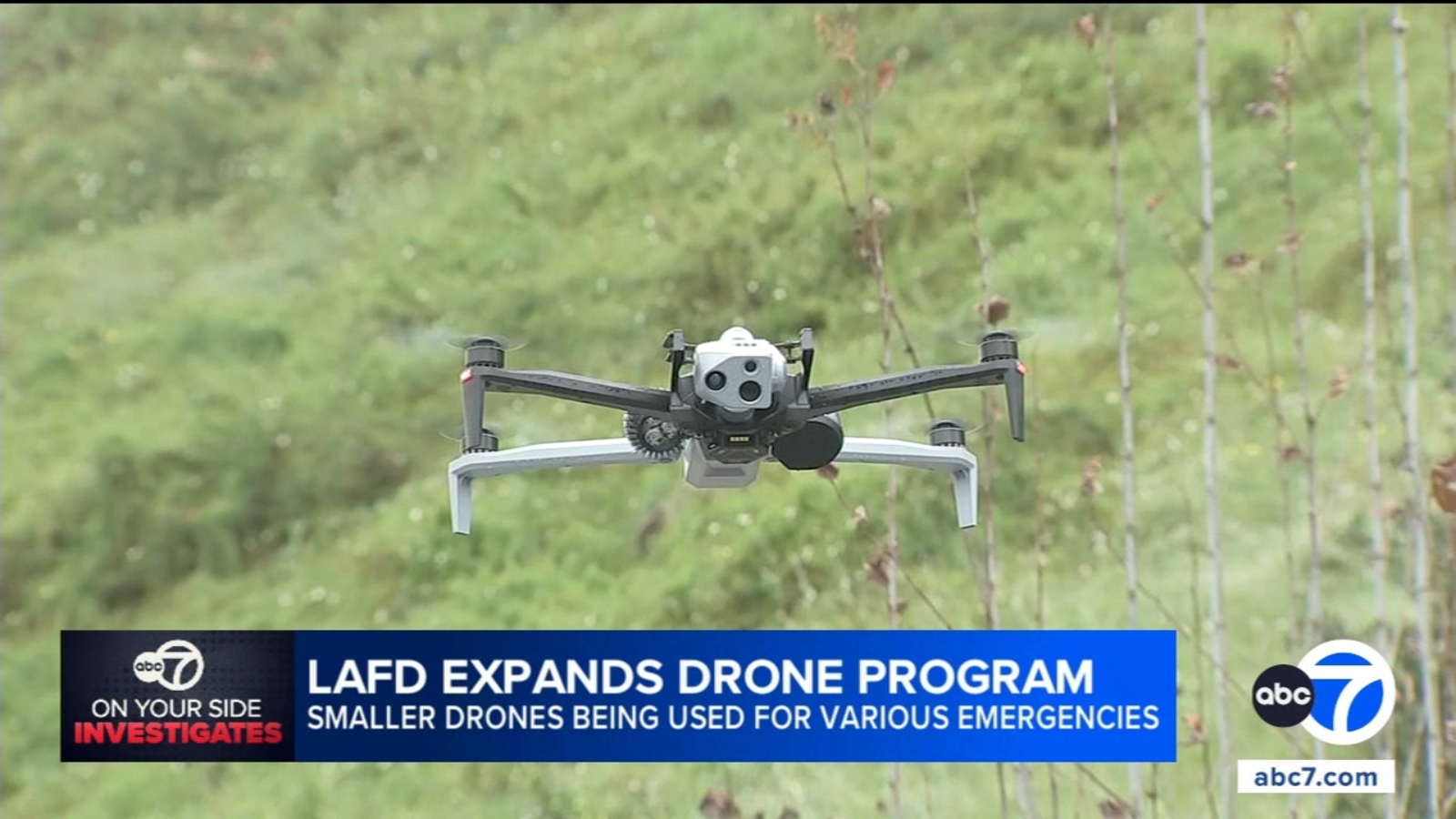 LAFD expands drone program. Here's how they're being used for various emergencies