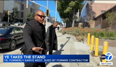Kanye West gives brief answers, appears weary while testifying in trial over Malibu mansion renovation