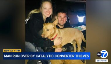 Man run over by catalytic converter thieves in Pasadena area