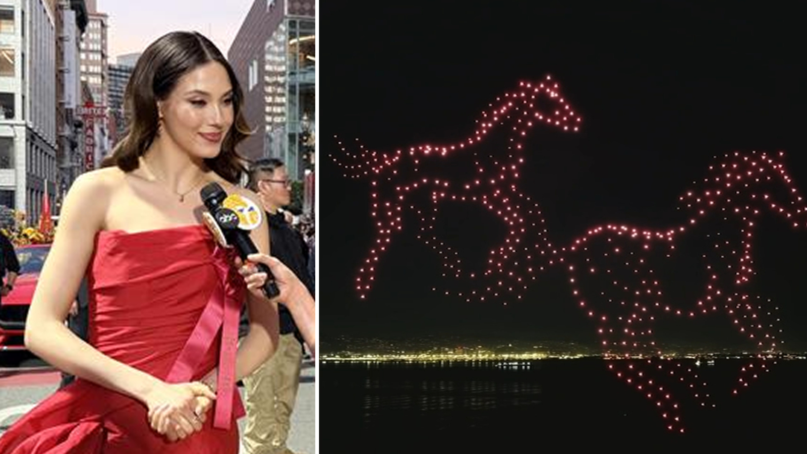 Big crowds pack San Francisco for Chinese New Year Parade; cheer on Olympian Eileen Gu, Grand Marshal, and surprise drone show