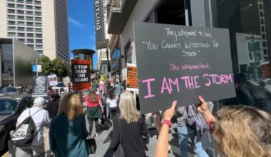 International Women's Day brings protests, marches in Bay Area