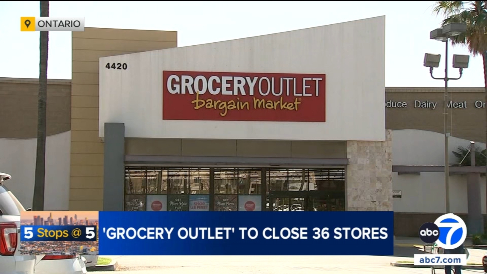 Grocery Outlet Bargain Market closing 36 stores, including several in Southern California