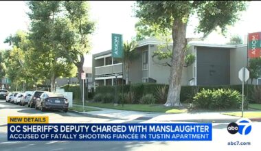 Off-duty Orange County sheriff's deputy charged in shooting death of her fiancée in their Tustin apartment
