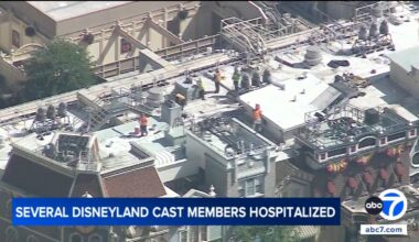 5 Disneyland cast members hospitalized due to hazmat incident at the park