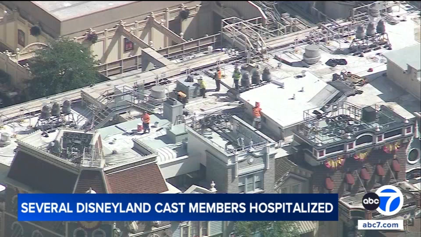 5 Disneyland cast members hospitalized due to hazmat incident at the park