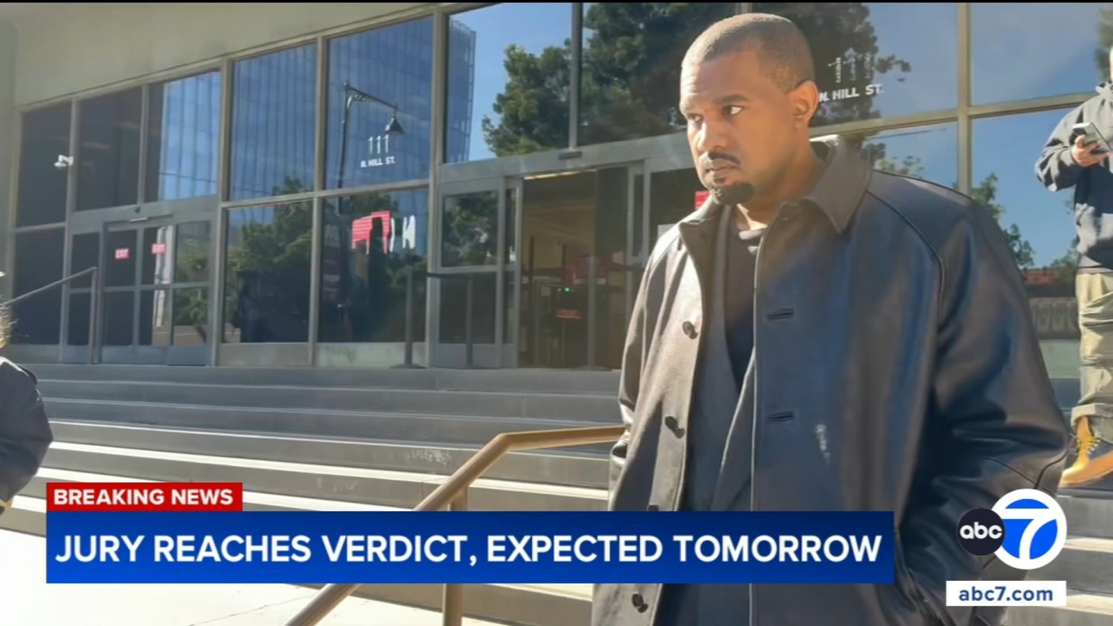 Verdict reached in trial over Kanye West's Malibu mansion renovation, to be read Wednesday