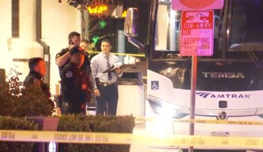 Amtrak bus driver hospitalized after shooting in Downtown Fresno, police say