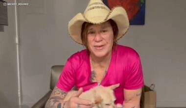 Actor Mickey Rourke evicted from Los Angeles home; court records show he owed nearly $60,000