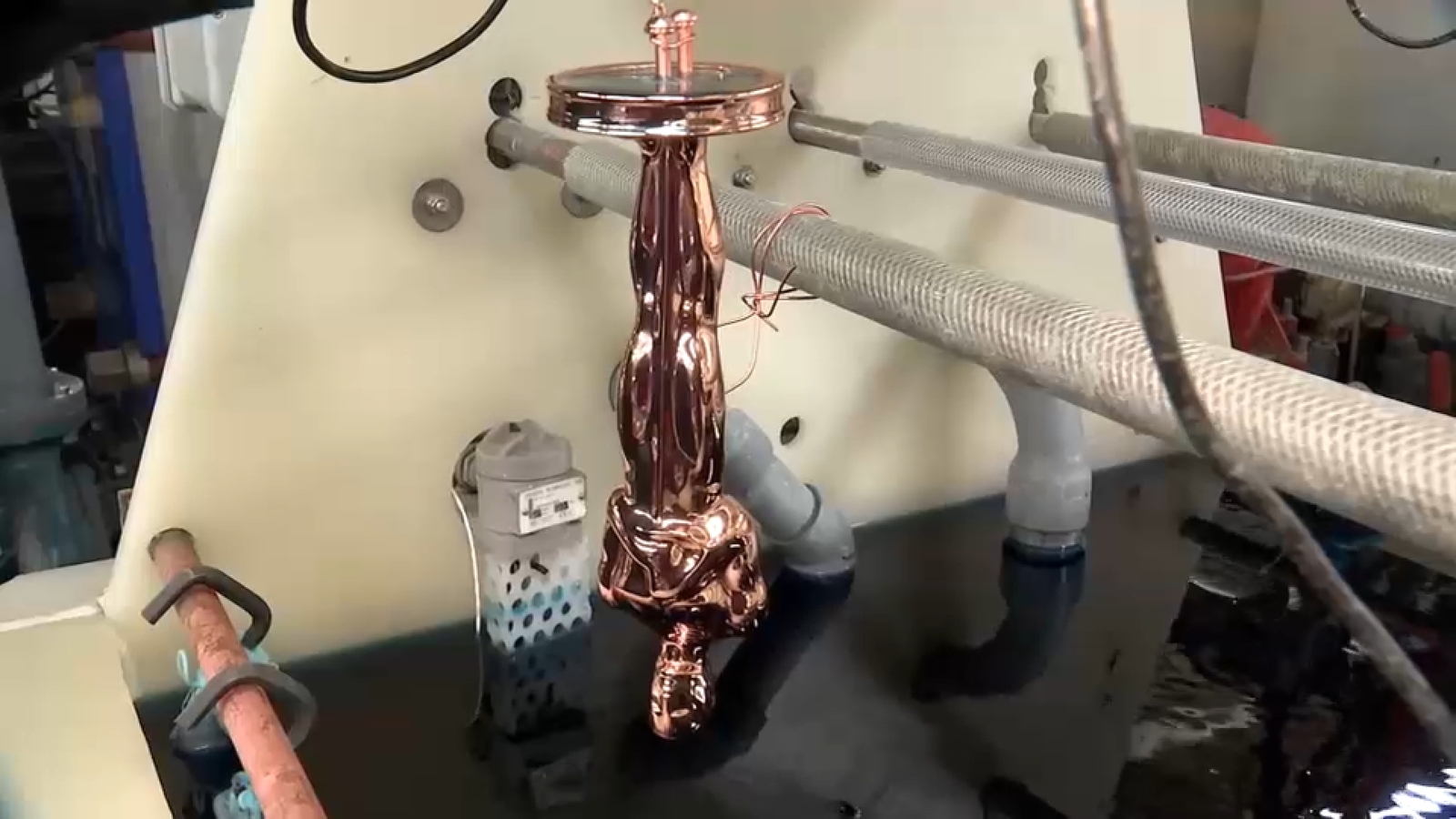 Inside look at how the Oscar statues get their golden shine