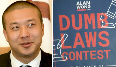 San Francisco lawmaker Alan Wong launches 'dumb' laws contest