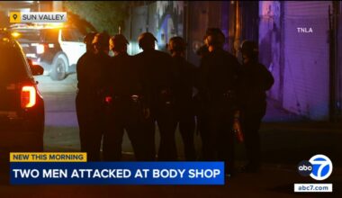2 men attacked at Sun Valley body shop, Los Angeles police say