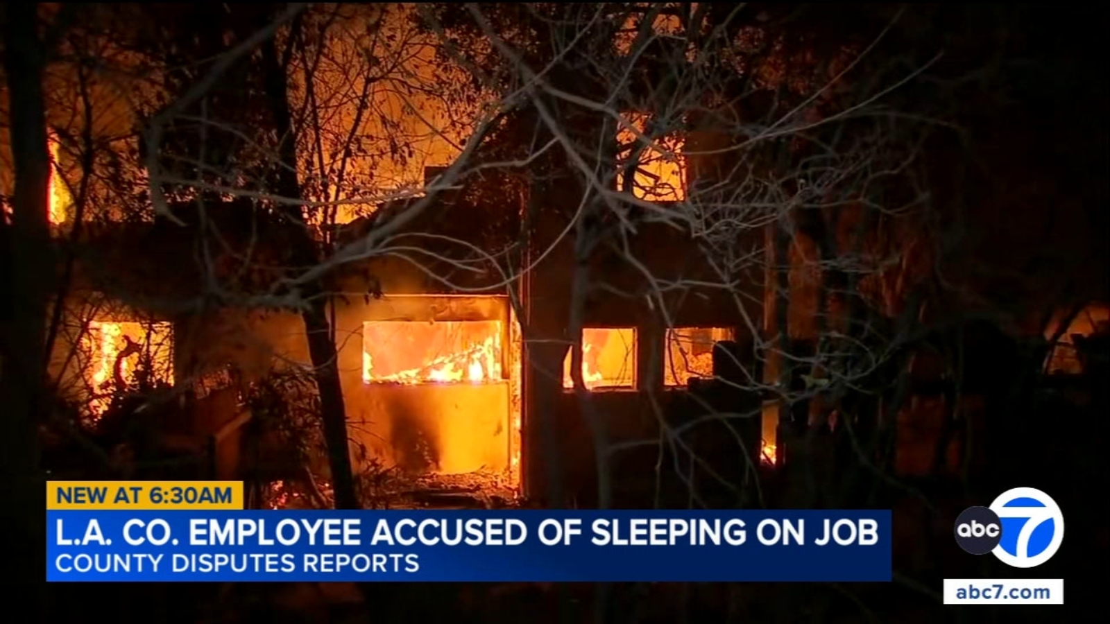 Whistleblower complaint says man with 'history of sleeping on the job' held key role during Eaton Fire, report says