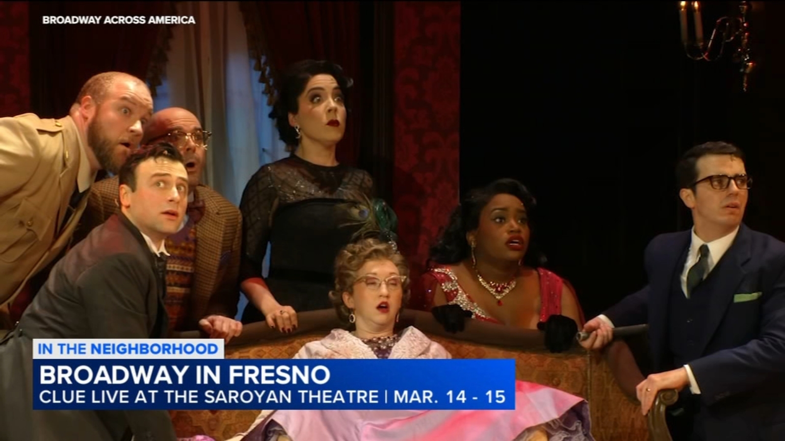 'Clue' takes center stage at Saroyan Theatre