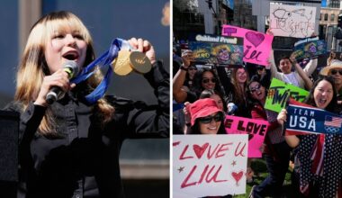 2026 Winter Olympic gold medalist Alysa Liu honored at Oakland rally
