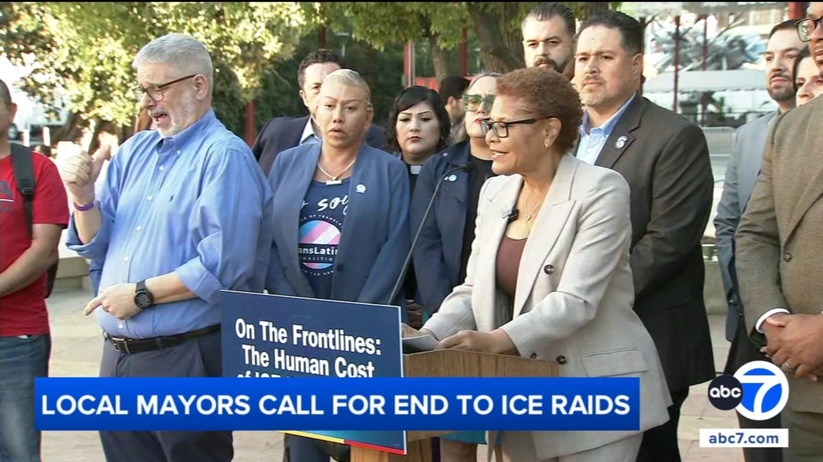 Karen Bass, other local mayors attend forum on federal immigration enforcement's impact on SoCal