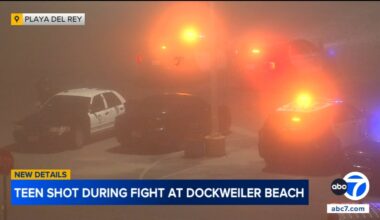 15-year-old boy shot after fight breaks out next to him at Dockweiler State Beach