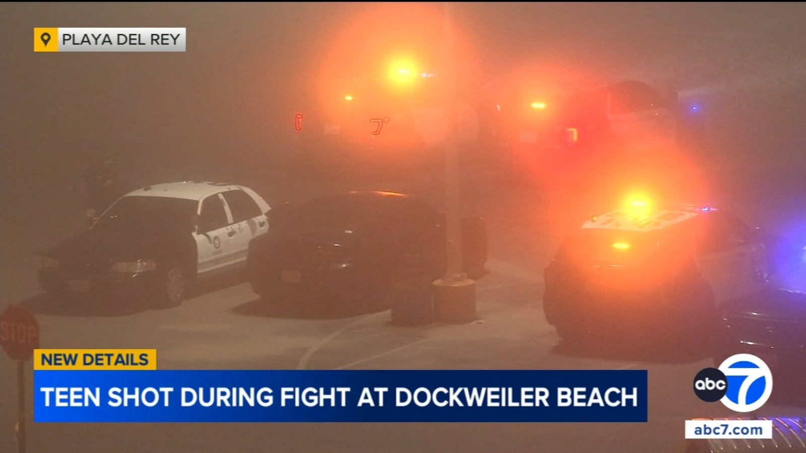 15-year-old boy shot after fight breaks out next to him at Dockweiler State Beach