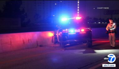 2 California Highway Patrol officers injured after crash with wrong-way driver in Anaheim