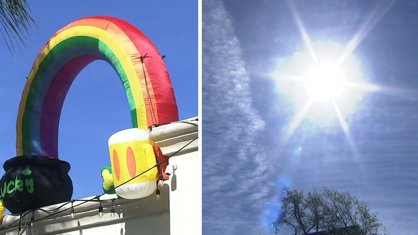 Bay Area keeping cool on St. Patrick's Day as weeklong heat wave during winter continues