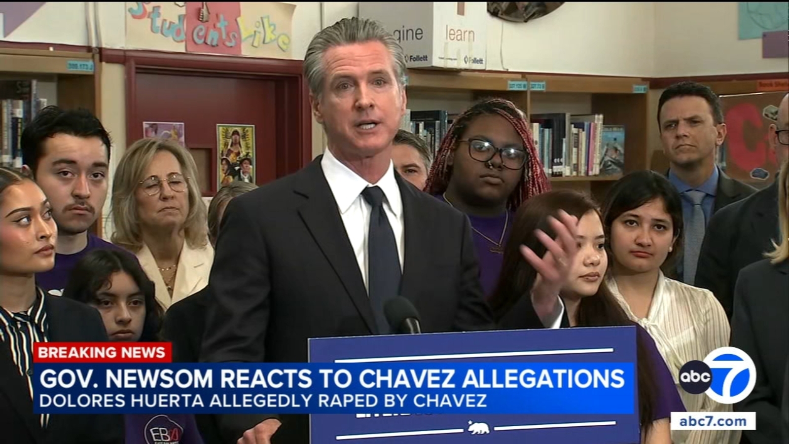 Gov. Newsom, Supervisor Hahn and other California officials react to Cesar Chavez sexual abuse allegations