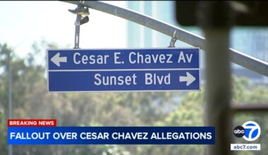 Cesar Chavez sexual abuse allegations prompt calls to rename streets, schools