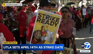 LAUSD teachers announce plan to strike April 14 if no contract is reached