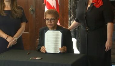 Mayor Karen Bass signs proclamation renaming LA's Cesar Chavez Day holiday as Farm Workers Day