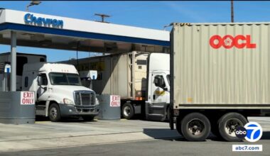 Diesel prices surge in Southern California, nationwide as Iran war drags on