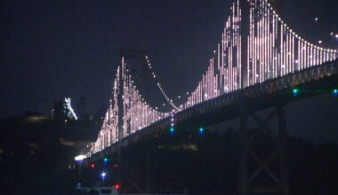 San Francisco businesses ready as Bay Bridge lights set to return Friday night
