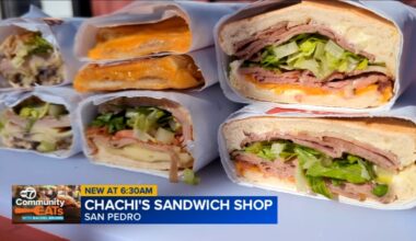 Chachi's crispy, melty sandwiches make it a hidden gem in San Pedro - ABC7 Community Eats