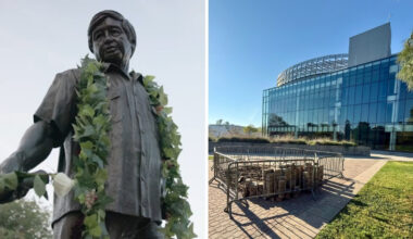 Cesar Chavez statue at Fresno State officially removed, president says