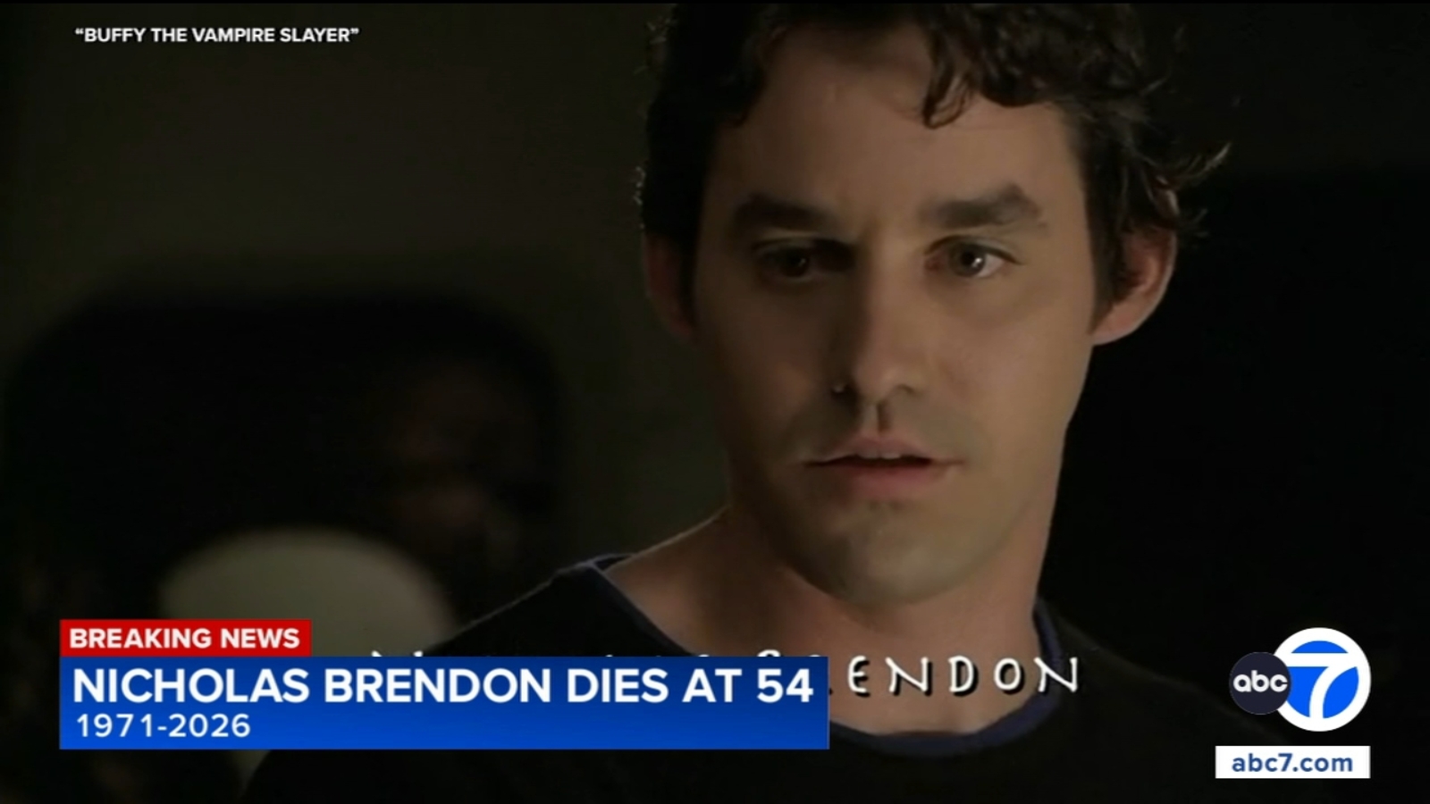 Nicholas Brendon, 'Buffy the Vampire Slayer' star, dies at 54