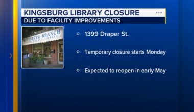 Kingsburg library to be temporarily closed for renovations