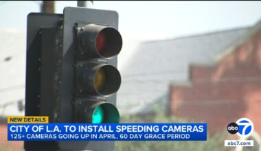 Los Angeles speed cameras: City council votes to approve installation of 125 cams