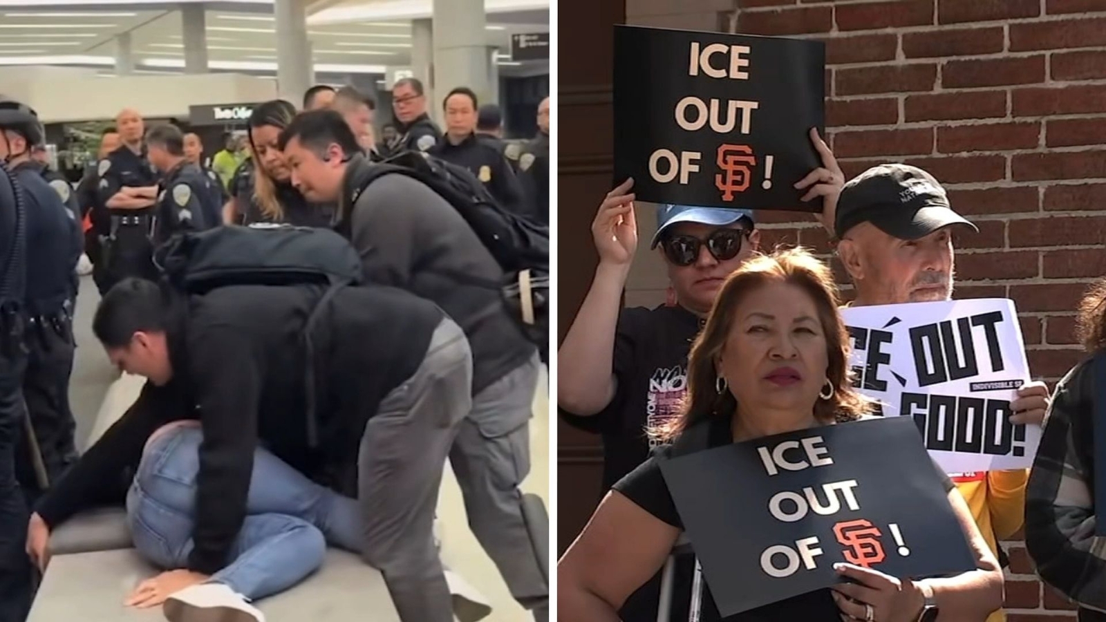 Did San Francisco police violate sanctuary law at SFO? Advocates demand answers after ICE arrest