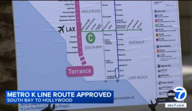 LA Metro approves route of K Line northern extension project to Hollywood